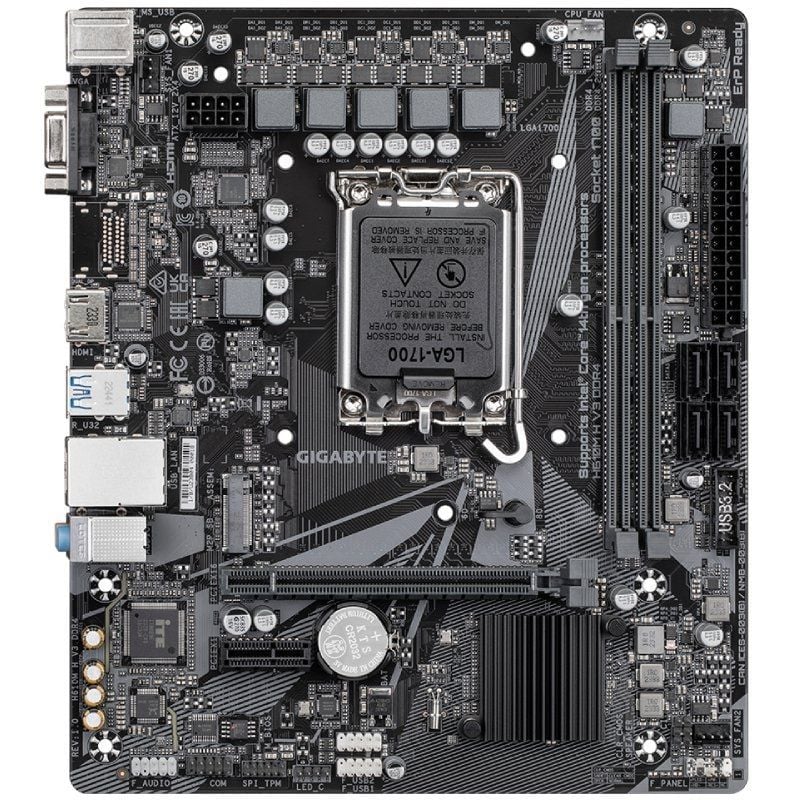 Gigabyte Placa Base H610M H V3 DDR4  mATX 1700