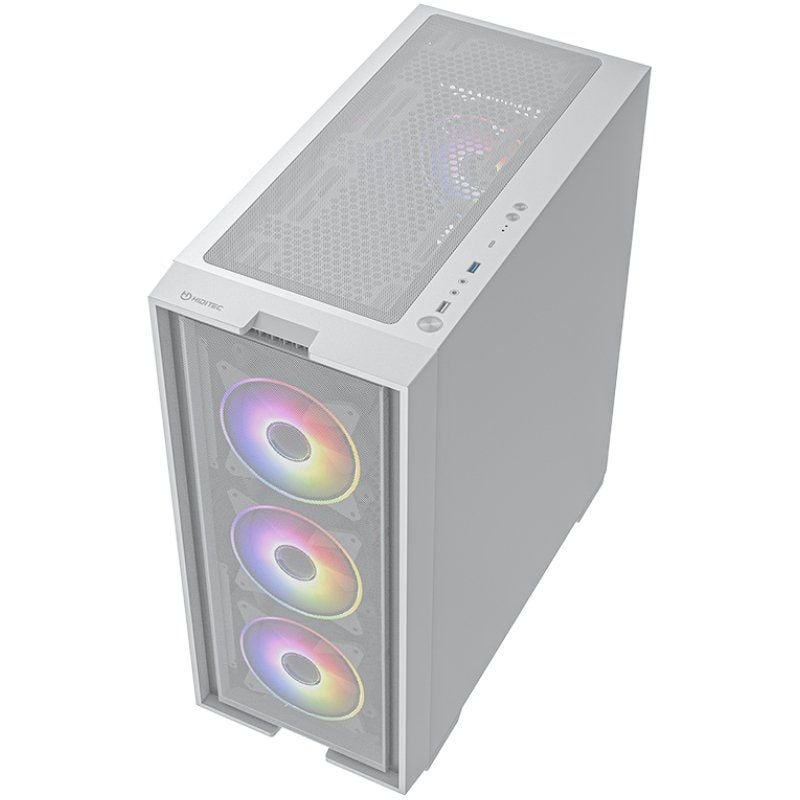 Caja Gaming Torre Hiditec H2 Air ARGB
Blanca