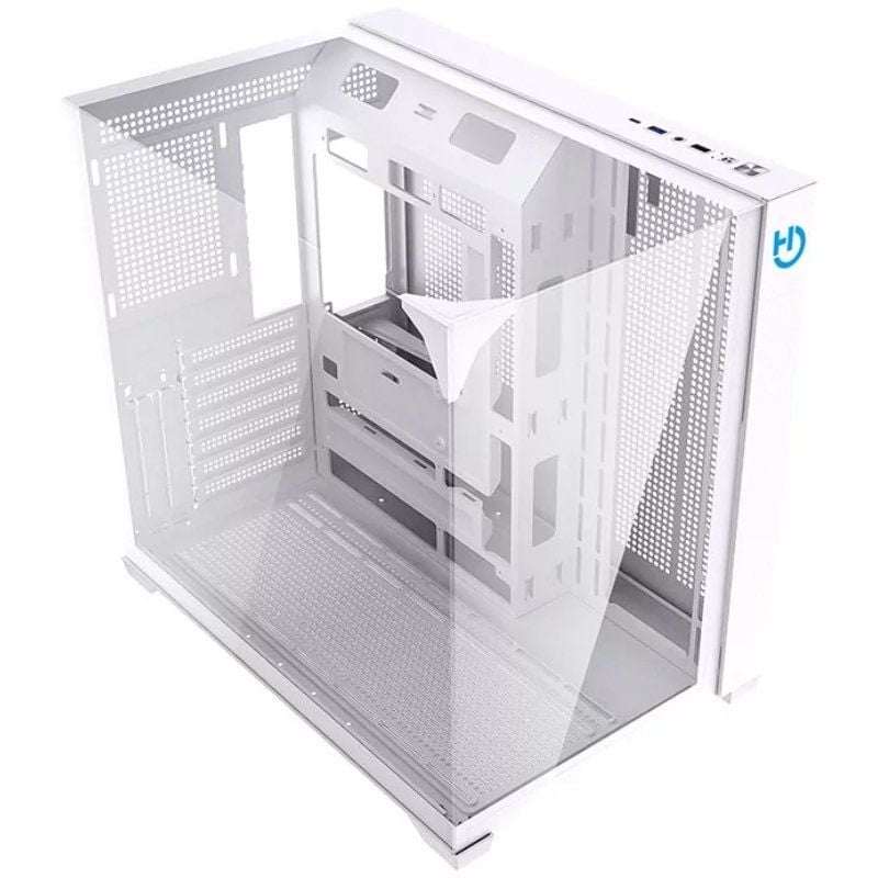 Hiditec Caja ATX Gaming Sky White USB 3.1 TYPE-C