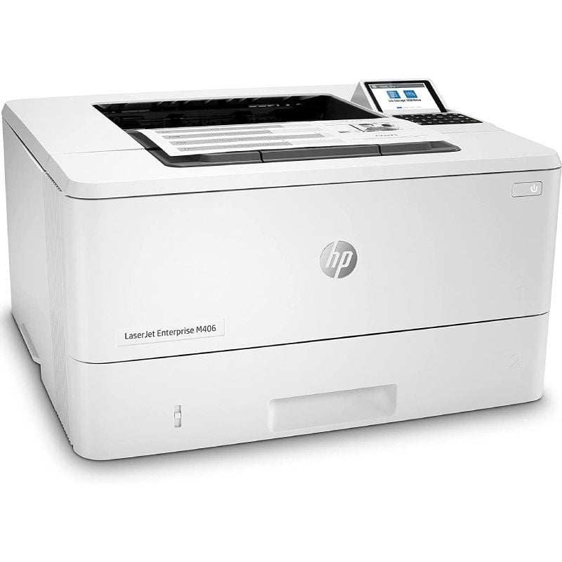 Impresora Láser Monocromo HP Laserjet Enterprise M406DN Dúplex
Blanca