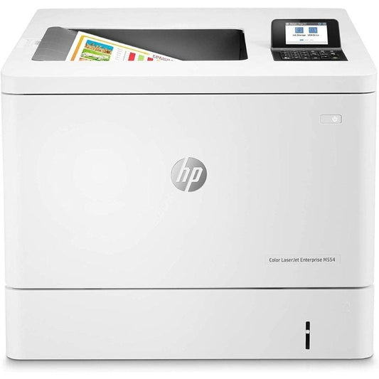 Impresora Láser Color HP LaserJet Enterprise M554DN Dúplex
Blanca