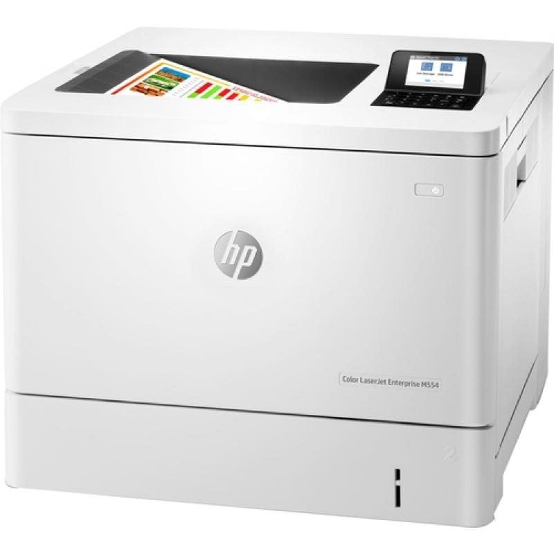 Impresora Láser Color HP LaserJet Enterprise M554DN Dúplex
Blanca