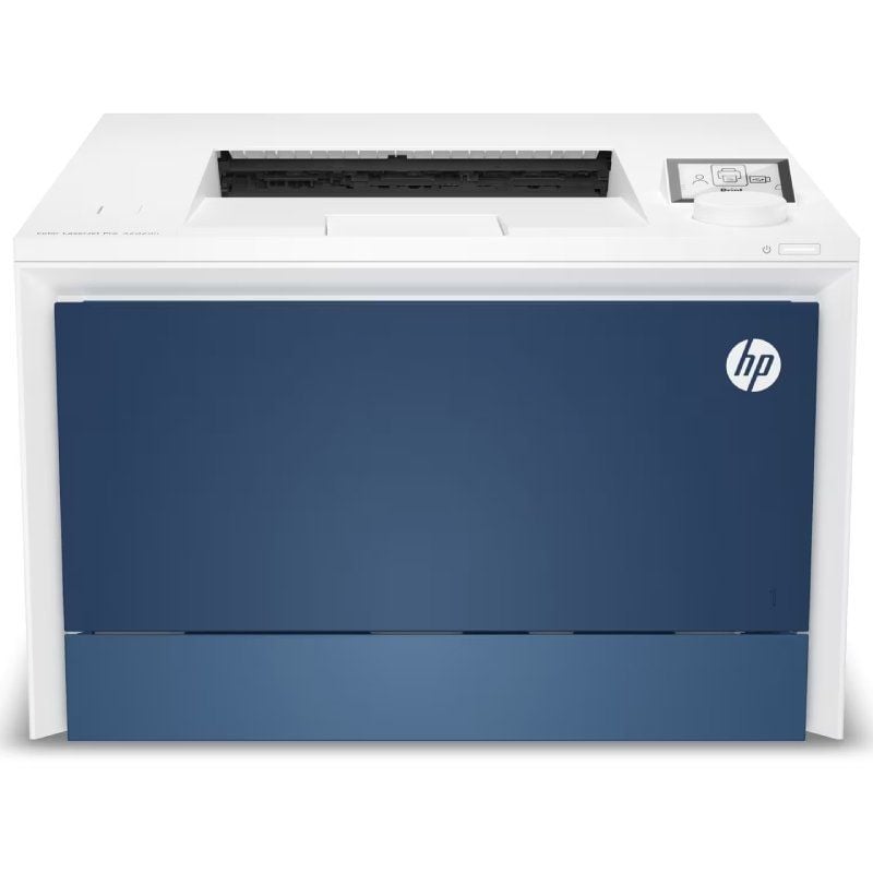 Impresora Láser Color HP LaserJet Pro 4202dn Dúplex
Blanca y Azul