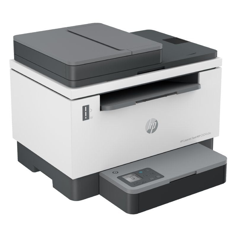 Multifunción Recargable Láser Monocromo HP Laserjet Tank 2604SDW
WiFi
Dúplex
ADF
Blanca y Negra