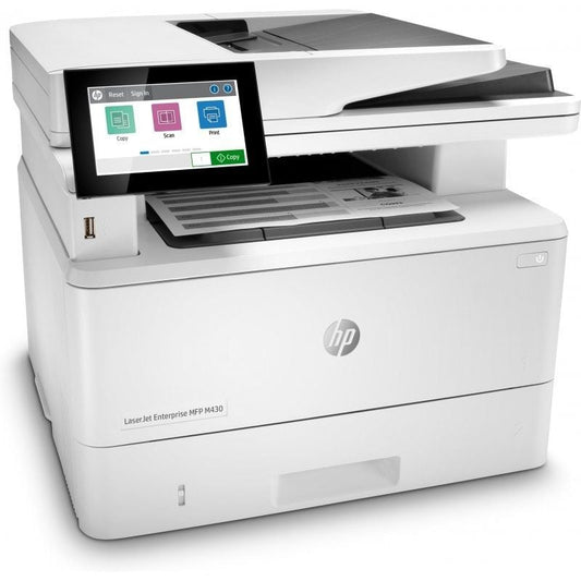 Multifunción Láser Monocromo HP Laserjet Enterprise MFP M430F Fax
Dúplex
Blanca