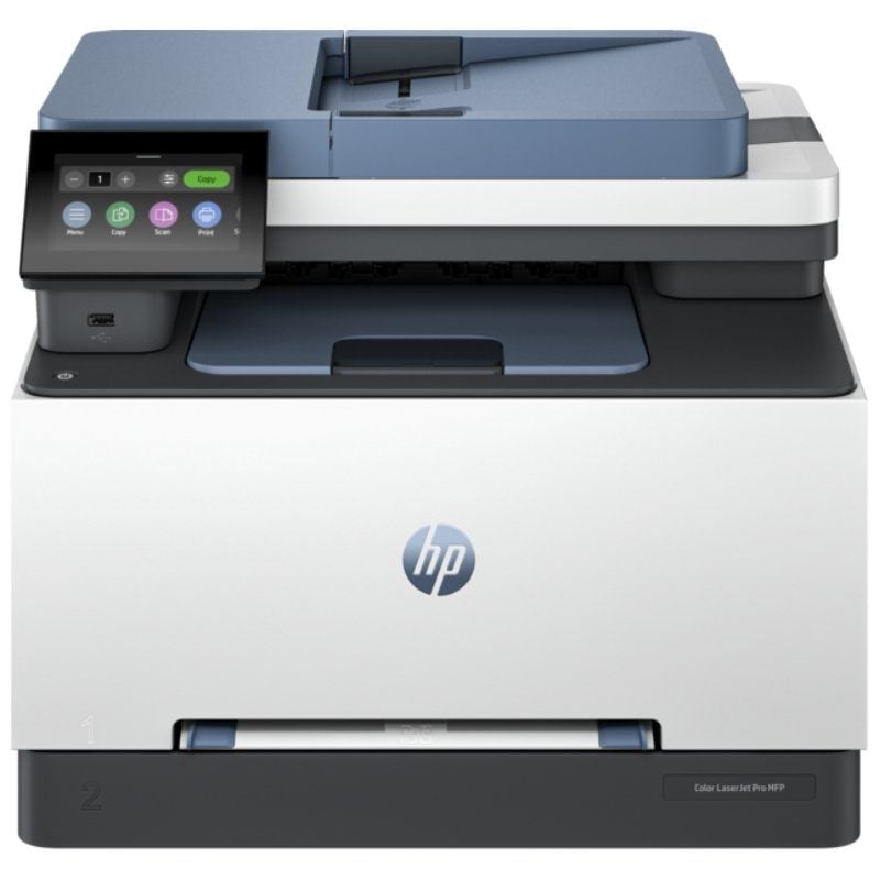 Multifunción Láser Color HP LaserJet Pro MFP 3302FDN Fax
Dúplex
Blanca y Azul