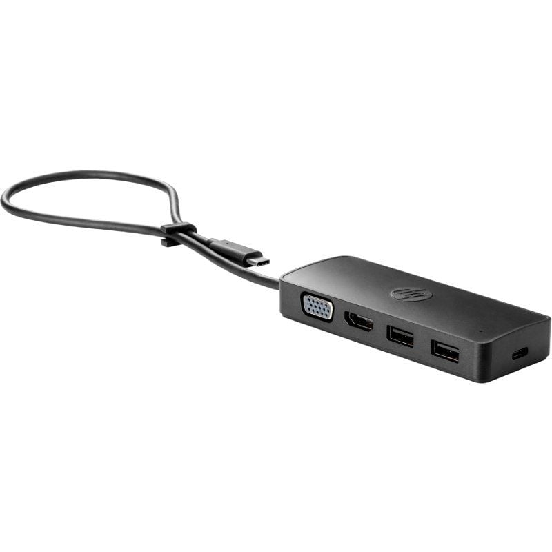 Docking USB 3.0 Tipo-C HP USB-C Travel G2
2xUSB
1xHDMI 4K
1xVGA
Negro