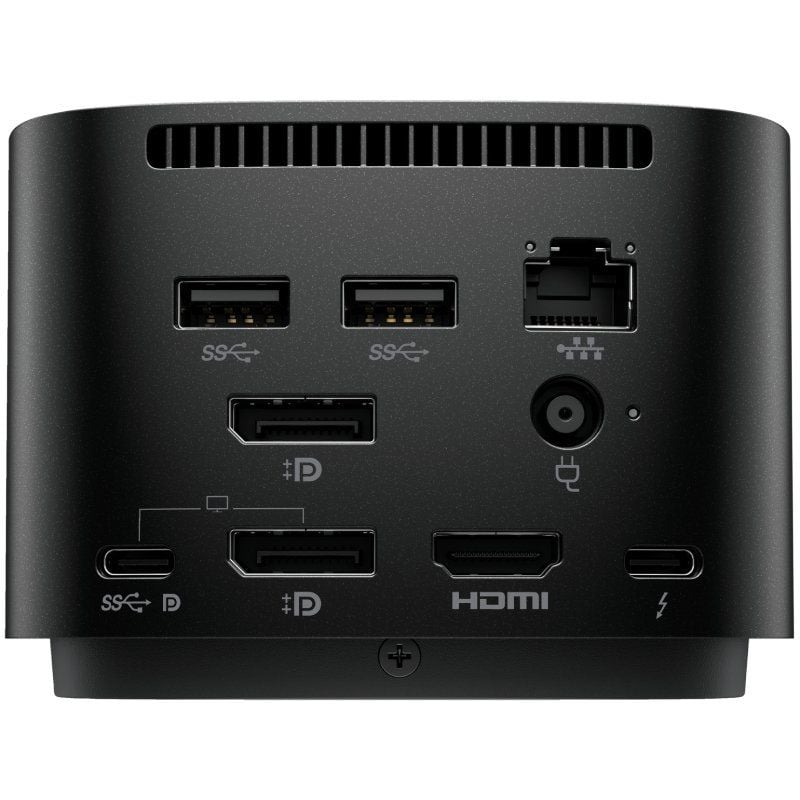 Docking USB Tipo-C HP G4
2xUSB
2xUSB Tipo-C
1xAC
1xHDMI
1xRJ45
2xDisplayPort
1xThunderbolt
2xUSB PD
1xUSB Tipo-C PD
2xTarjetas NIC
Negro
