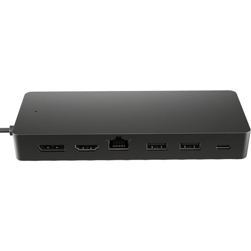 Docking USB Tipo-C HP 50H55UT
1xUSB Tipo-C
2xUSB
1xHDMI 4K
1xDisplayPort
1xRJ45
1xUSB Tipo-C PD
Negro y Azul