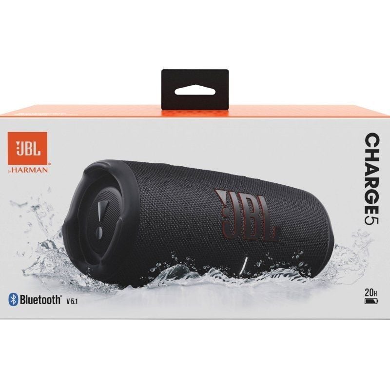 Altavoz con Bluetooth JBL Charge 5
40W
1.0
Negro