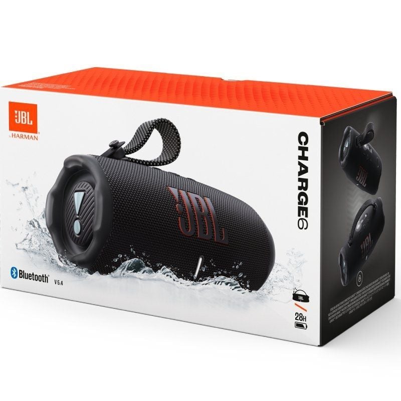 Altavoz con Bluetooth JBL Charge 6
45W
1.0
Negro