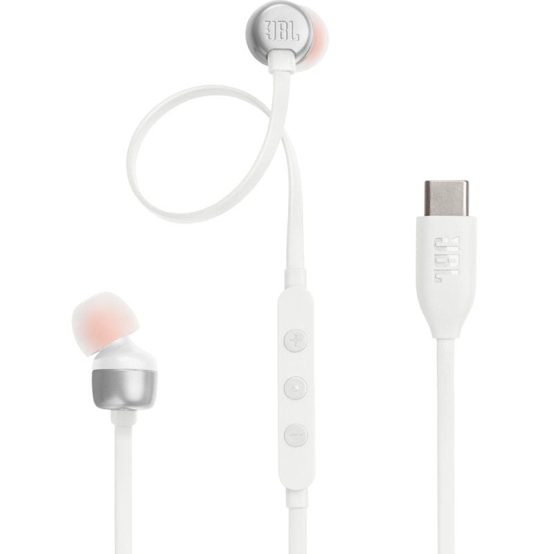Auriculares Intrauditivos JBL Tune 310C
con Micrófono
Blancos