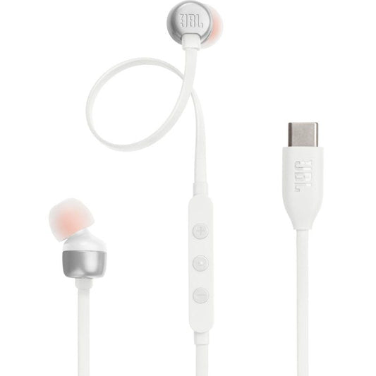 Auriculares Intrauditivos JBL Tune 310C
con Micrófono
Blancos