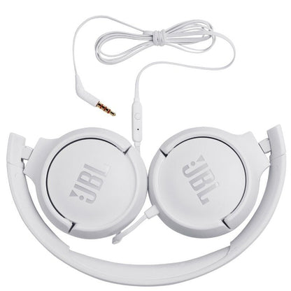 Auriculares JBL Tune 500
con Micrófono
Jack 3.5
Blancos
