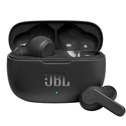 Auriculares Bluetooth JBL Wave 200TWS con estuche de carga
Autonomía 5h
Negros
