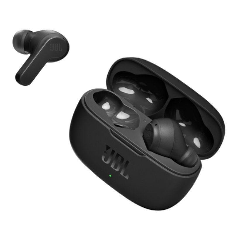 Auriculares Bluetooth JBL Wave 200TWS con estuche de carga
Autonomía 5h
Negros