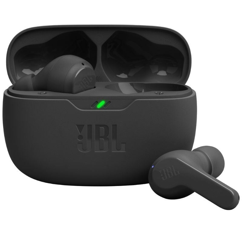 Auriculares Bluetooth JBL Wave Beam con estuche de carga
Autonomía 8h
Negros