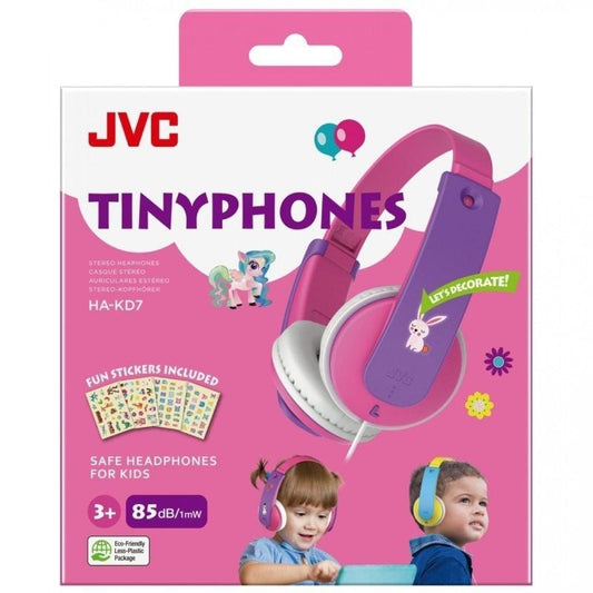 Auriculares Infantiles JVC HA-KD7
Jack 3.5
Rosas
