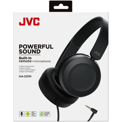 Auriculares JVC HA-S31M
con Micrófono
Jack 3.5
Negros