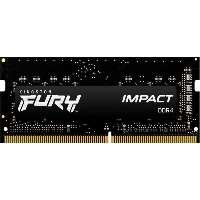 Memoria RAM Kingston FURY Impact 16GB
DDR4
3200MHz
1.2V
CL20
SODIMM