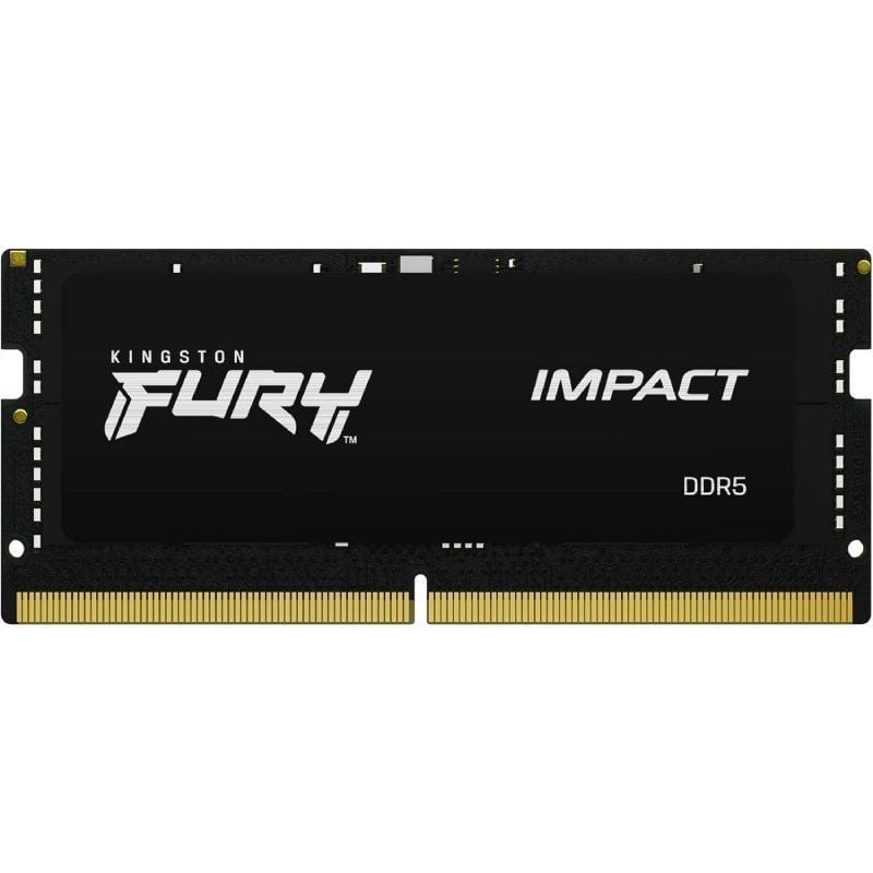 Memoria RAM Kingston FURY Impact 16GB
DDR5
5600MHz
1.1V
CL40
SODIMM