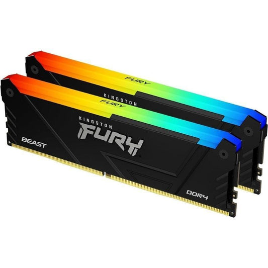 Memoria RAM Kingston FURY Beast RGB 2 x 16GB
DDR4
3200MHz
1.35V
CL16
DIMM