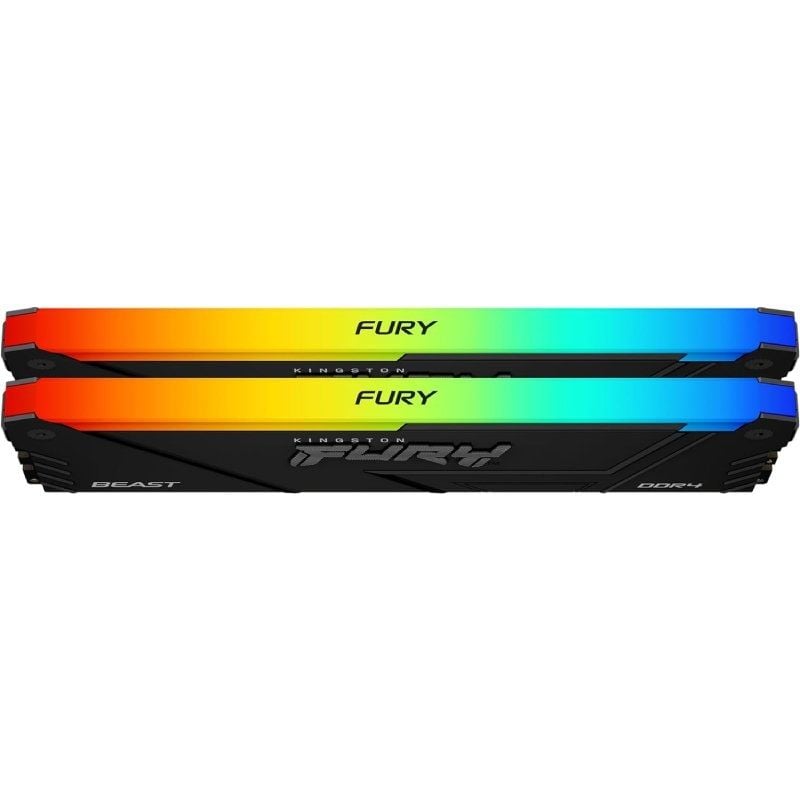 Memoria RAM Kingston FURY Beast RGB 2 x 16GB
DDR4
3200MHz
1.35V
CL16
DIMM