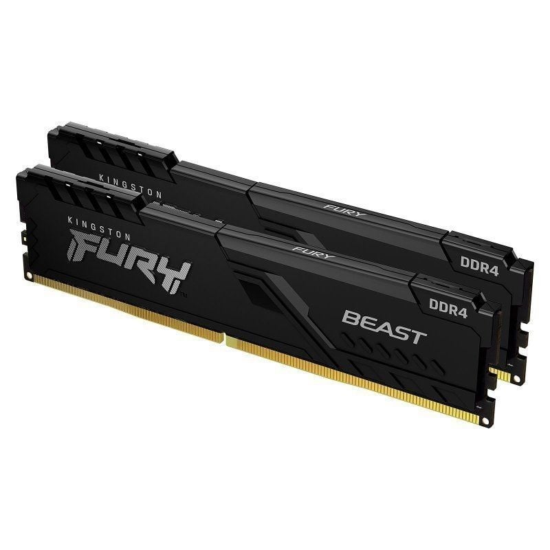 Memoria RAM Kingston FURY Beast 2 x 16GB
DDR4
3600MHz
1.35V
CL18
DIMM