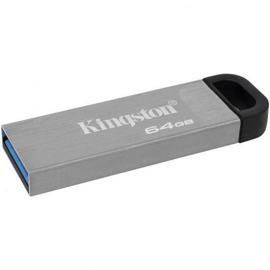Kingston DataTraveler DTKN 64GB USB 3.2 Gen1 Plata