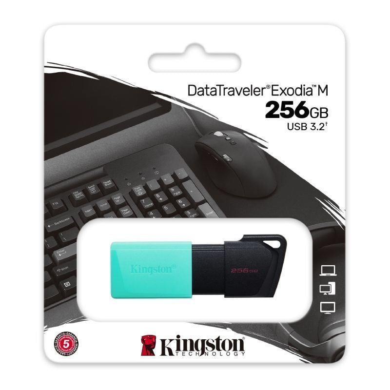 Kingston DataTraveler DTXM 256GB USB 3.2 Gen1 Turq