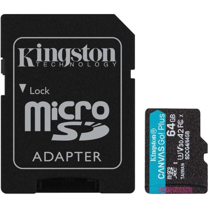 Kingston microSD Canvas Go! Plus 4 64GB 200 MB-s