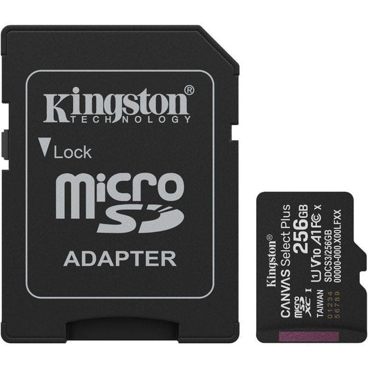 Kingston SDCS3/256GB microSDXC Gen3 150MB/s A1