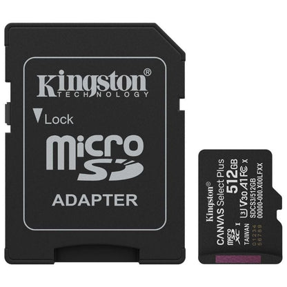 Kingston SDCS3/512GB microSDXC Gen3 150MB/s A1