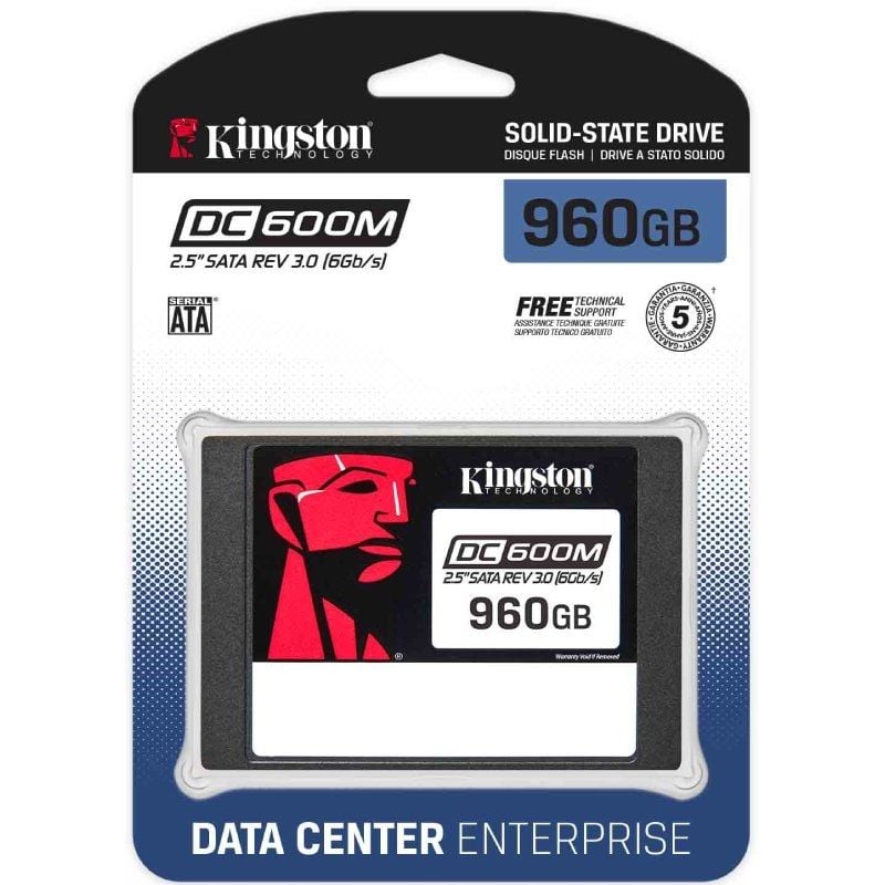 Disco SSD Kingston DC600M 960GB
SATA III