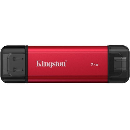 Disco Externo SSD Kingston Dual Portable SSD 1TB
USB Tipo-C y USB 3.2
Rojo