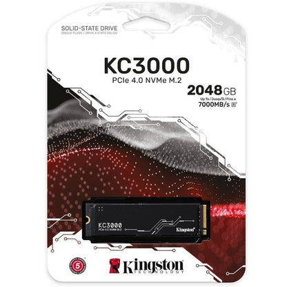 Disco SSD Kingston KC3000 2TB
M.2 2280 PCIe Gen4
con Disipador de Calor
Full Capacity