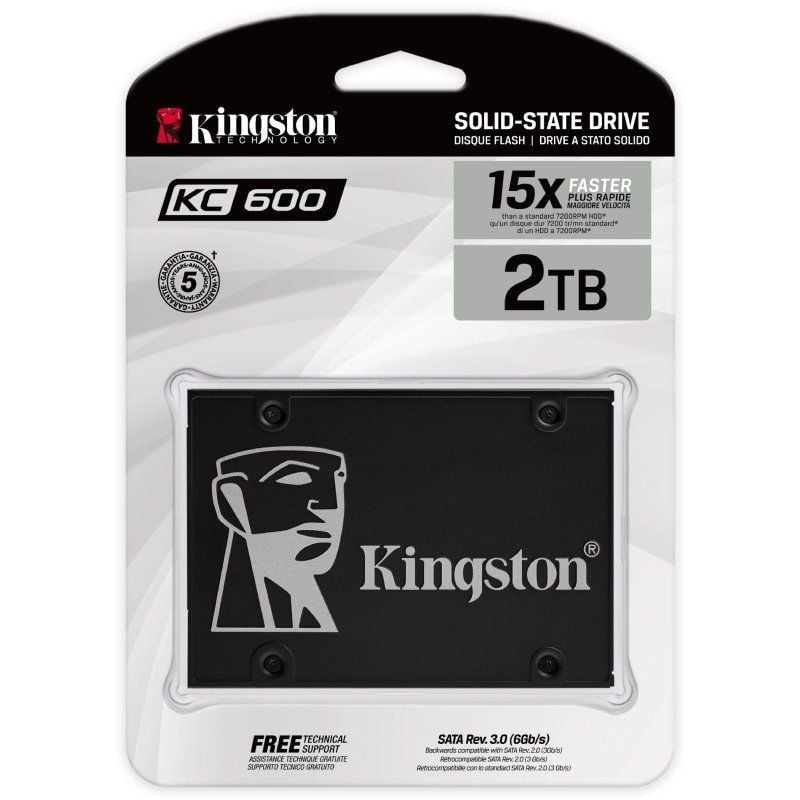 Kingston SKC600/2048G SSD NAND 2Tb TLC 3D 2.5"