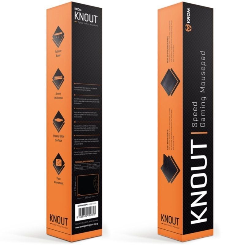Krom Alfombrilla Gaming  Knout Speed