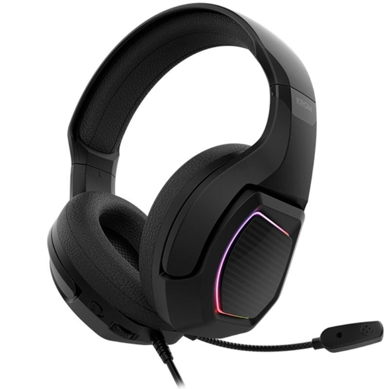 KROM KOPA AURICULARES GAMING 7.1 VIRTUAL NEGRO