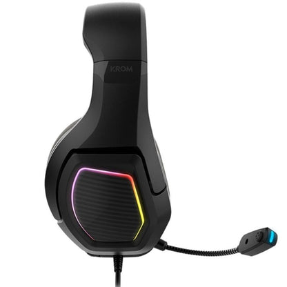 KROM KOPA AURICULARES GAMING 7.1 VIRTUAL NEGRO