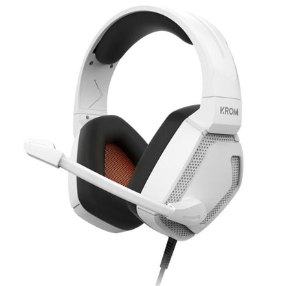 KROM KOPA PRO | AURICULAR GAMING STEREO BLANCO
