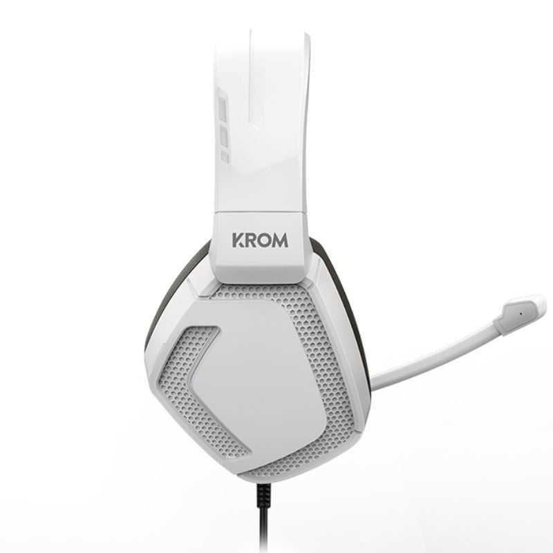 KROM KOPA PRO | AURICULAR GAMING STEREO BLANCO