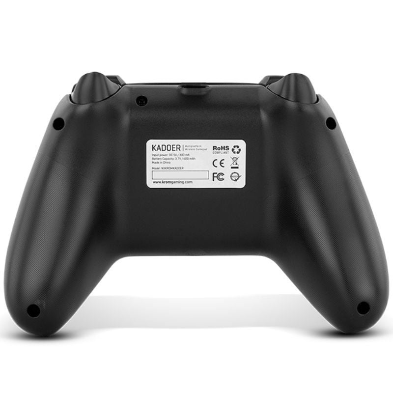 KROM Gamepad KADOER Wireless Multiplataf 5.0 Negro
