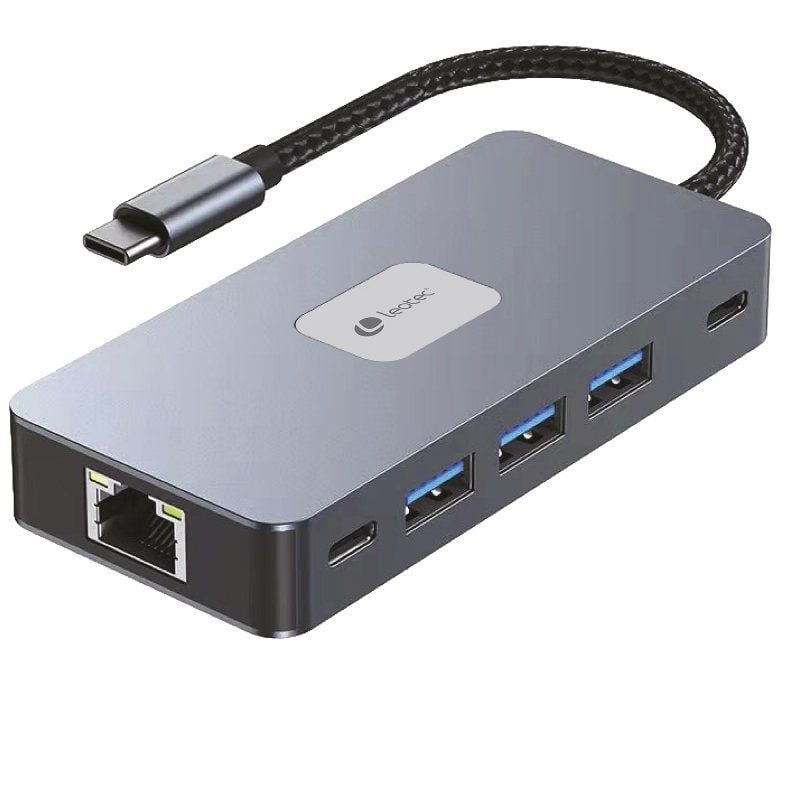 Docking USB Tipo-C Leotec LEDS02
3xUSB
1xUSB Tipo-C
1xUSB Tipo-C PD
2xHDMI 4K
1xRJ45
1xLector Tarjetas SD y MicroSD
Gris