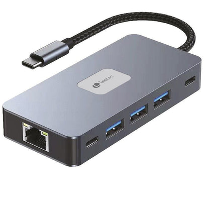 Docking USB Tipo-C Leotec LEDS02
3xUSB
1xUSB Tipo-C
1xUSB Tipo-C PD
2xHDMI 4K
1xRJ45
1xLector Tarjetas SD y MicroSD
Gris