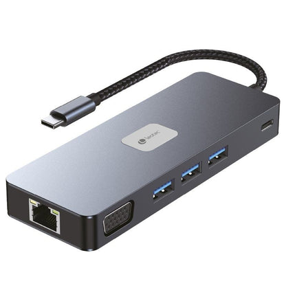 Docking USB Tipo-C Leotec LEDS03
3xUSB
1xUSB Tipo-C PD
1xHDMI 4K
1xDisplayPort
1xVGA
1xAudio
1xRJ45
1xLector Tarjetas SD y MicroSD
Gris