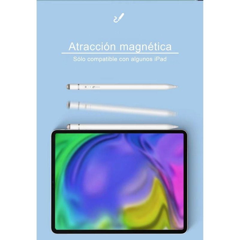 Lápiz Electrónico Leotec LESTP04W Stylus ePen Plus para Android, IOS y Windows
Blanco