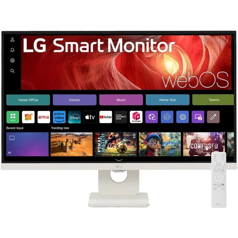Smart Monitor LG MyView 27U731SA-W 27"
4K
Smart TV
Blanco