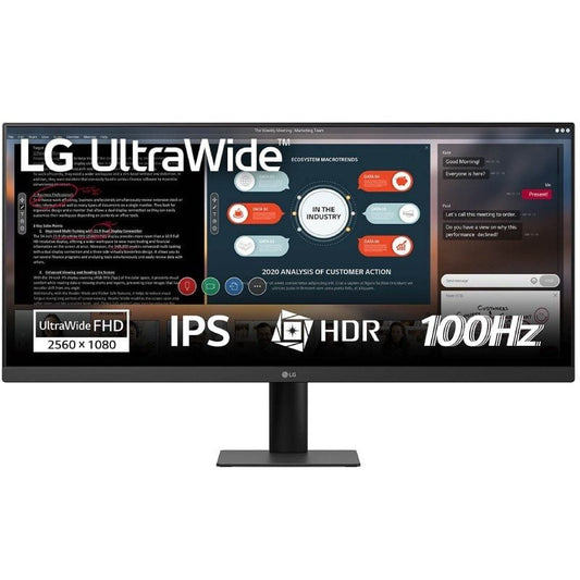 Monitor Profesional Ultrapanorámico LG 29U511A-B 29"
WFHD
Negro