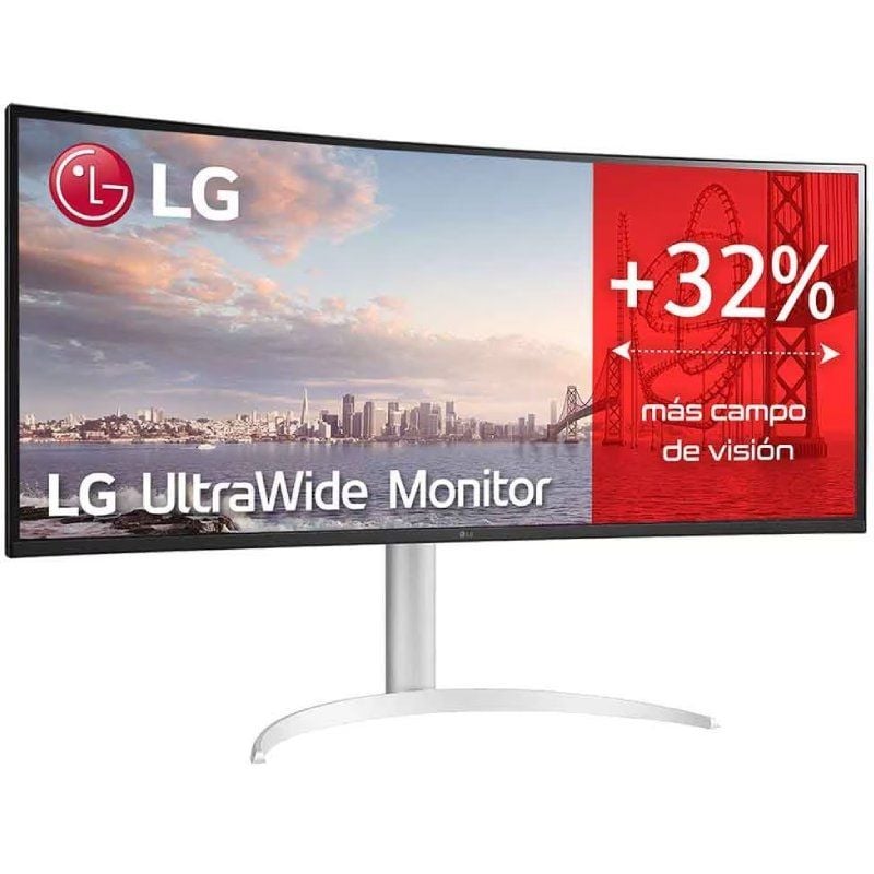 Monitor Profesional Ultrapanorámico LG UltraWide 34WQ650-W 34"
WFHD
Multimedia
Regulable en Altura
Plata y Blanco